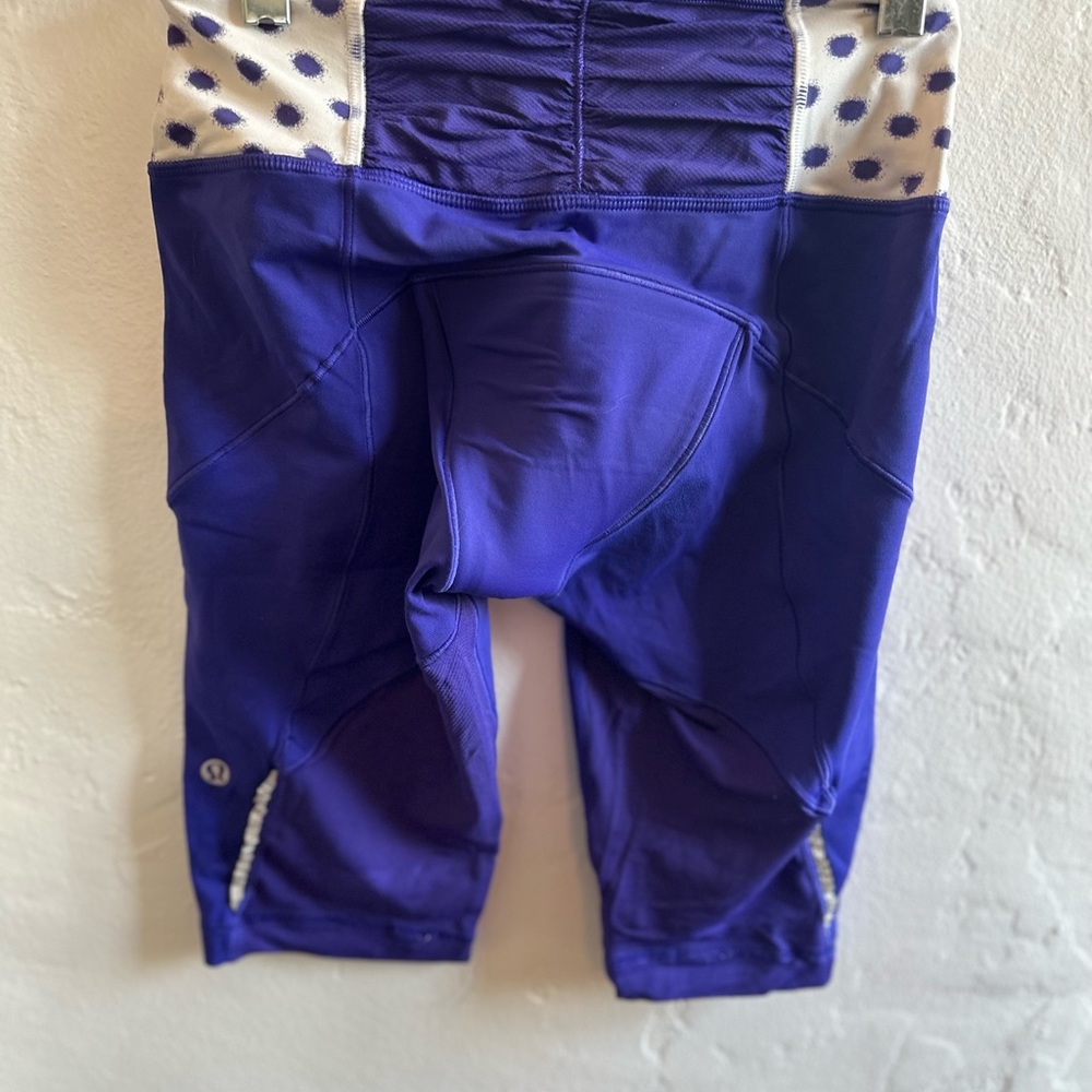 Lululemon cyclist shorts size 4